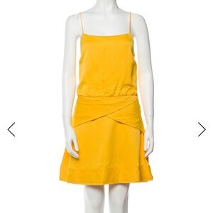 10 Crosby Derek Lam Yellow Mini Dress